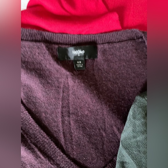 Group of 6 knit cardigans Jcrew H&M Banana Rep Mossimo Premis many NWT all M - Picture 9 of 16